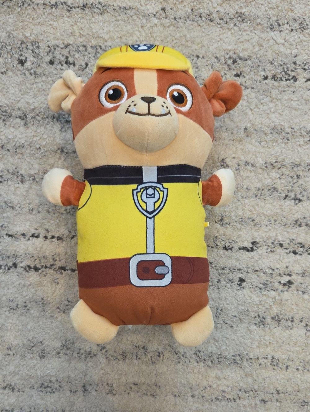 Paw Patrol Rubble Plush Toy Nwot